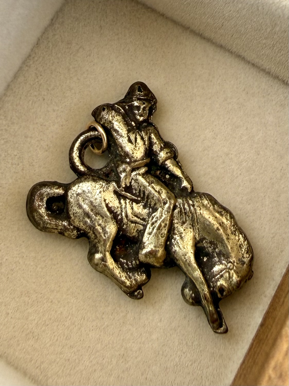 No. 016: Horse & Rider Miniature — product photo