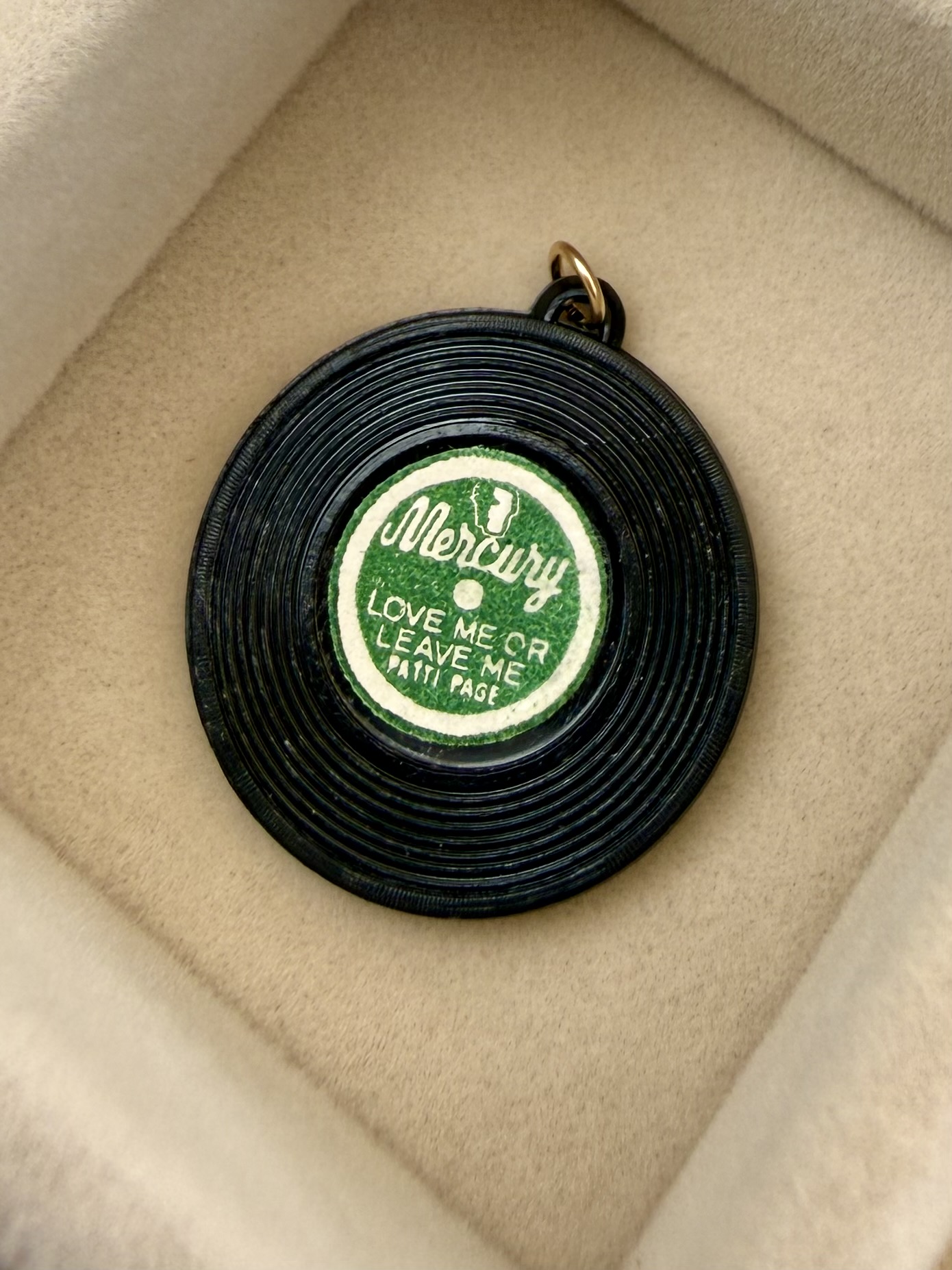 No. 021: Mercury Miniature Record — product photo