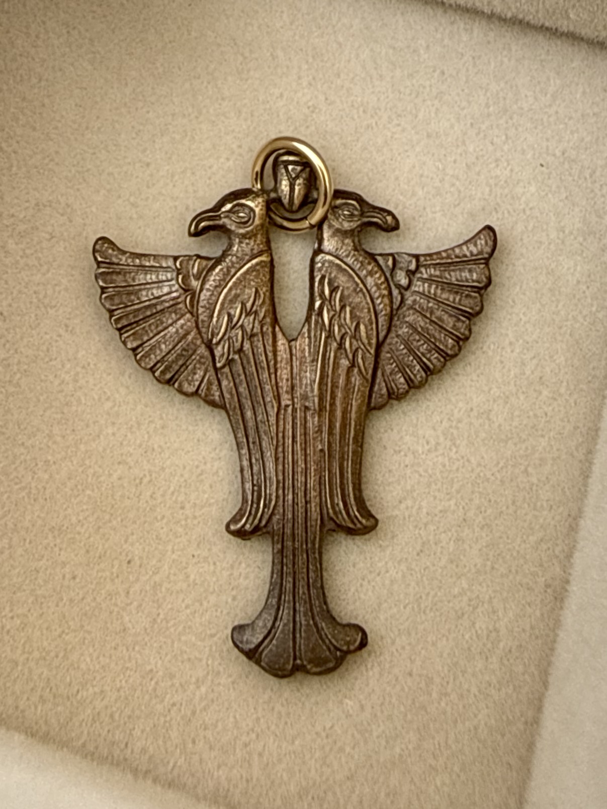No. 029: Egyptian Revival Double Phoenix — product photo